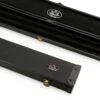Baize Master Baize Master 1pc WIDE PLAIN BLACK Pool Snooker Cue Case With Plastic Ends - Holds 3 Cues -Billiards Shop 94373796