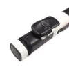 Baize Master Baize Master BLACK & WHITE Leather Patch Effect SQUARE Cue Case - Holds 2 Centre Jointed Cues -Billiards Shop 94424326