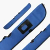 Cue & Case Quality Thick Padded BLUE Vinyl 2pc Soft Cue Case