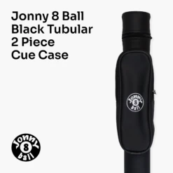 Jonny 8 Ball Jonny 8 Ball Black Tubular Cue Case + Shoulder Strap - Holds 2pc Snooker Or Pool Cue -Billiards Shop Artboard2 cebaa19d c372 47d0 b4ab f3e851788a3a