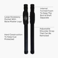 Baize Master Baize Master 2pc Tubular Snooker Pool Cue Case With 9 Inch Accessory Pocket -Billiards Shop Artboard4 7e71706c 9918 4b82 94e9 e467c341271b
