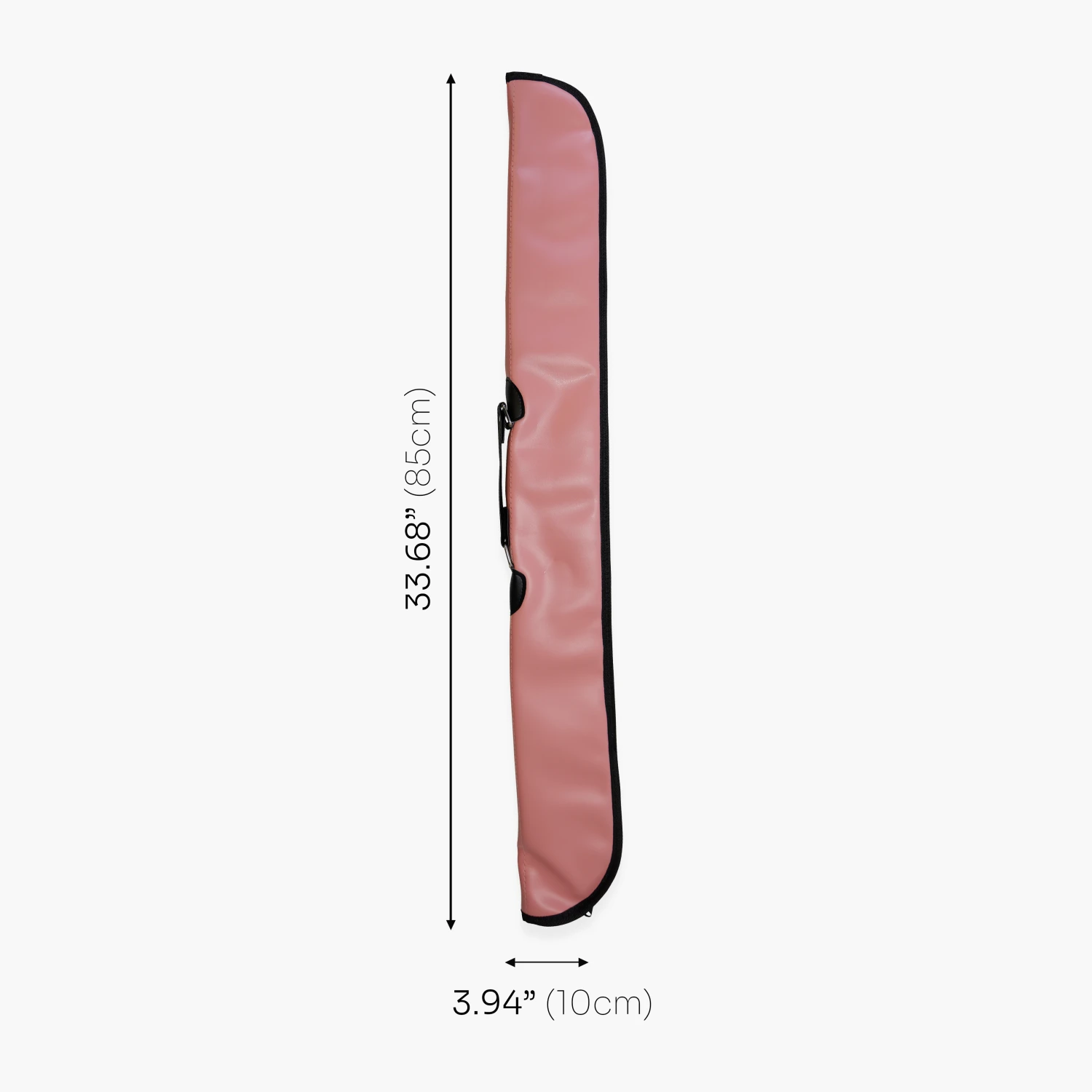 Cue & Case Quality Thick Padded Light Pink Vinyl 2pc Soft Cue Case 8 Cue & Case Quality Thick Padded Light Pink Vinyl 2pc Soft Cue Case - Image 6