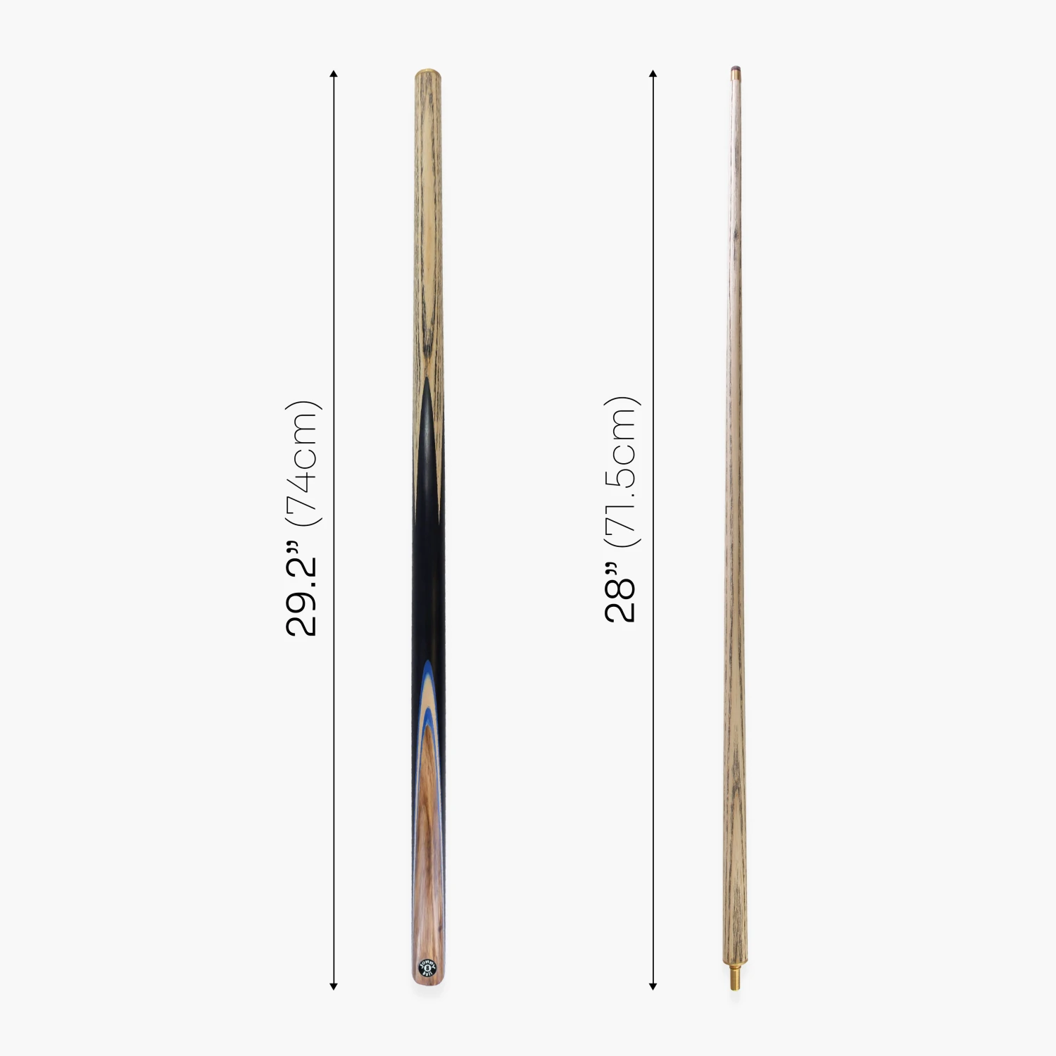 Cue + Case Jonny 8 Ball Challenger 57 Inch 2 Piece Centre Joint English Pool Cue With 8mm Pro Leather Tip 14 Cue + Case Jonny 8 Ball Challenger 57 Inch 2 Piece Centre Joint English Pool Cue With 8mm Pro Leather Tip - Image 12