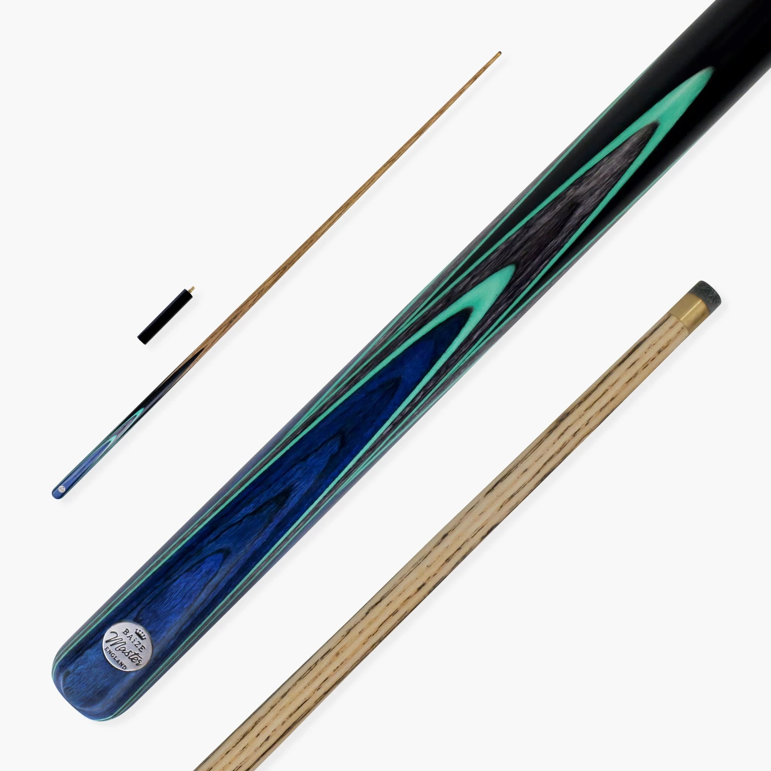 Baize Master Baize Master Blue Admiral 1 Piece Cue + 6" Mini-Butt Extension 3 Baize Master Baize Master Blue Admiral 1 Piece Cue + 6" Mini-Butt Extension