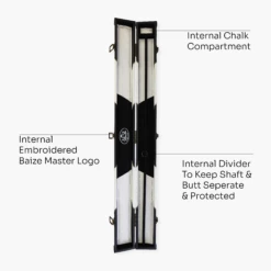 Baize Master Baize Master Deluxe ARROW 2 Piece Snooker Pool Cue Case With Matching Colour Interior -Billiards Shop Artboard 4 b34d47e9 f98f 451a 891c bd584567a9a0