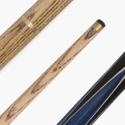 Cue + Case Baize Master CRUCIBLE 57 Inch 2 Piece Snooker Pool Cue And Case Set 9.5mm Tip -Billiards Shop Blue72pc