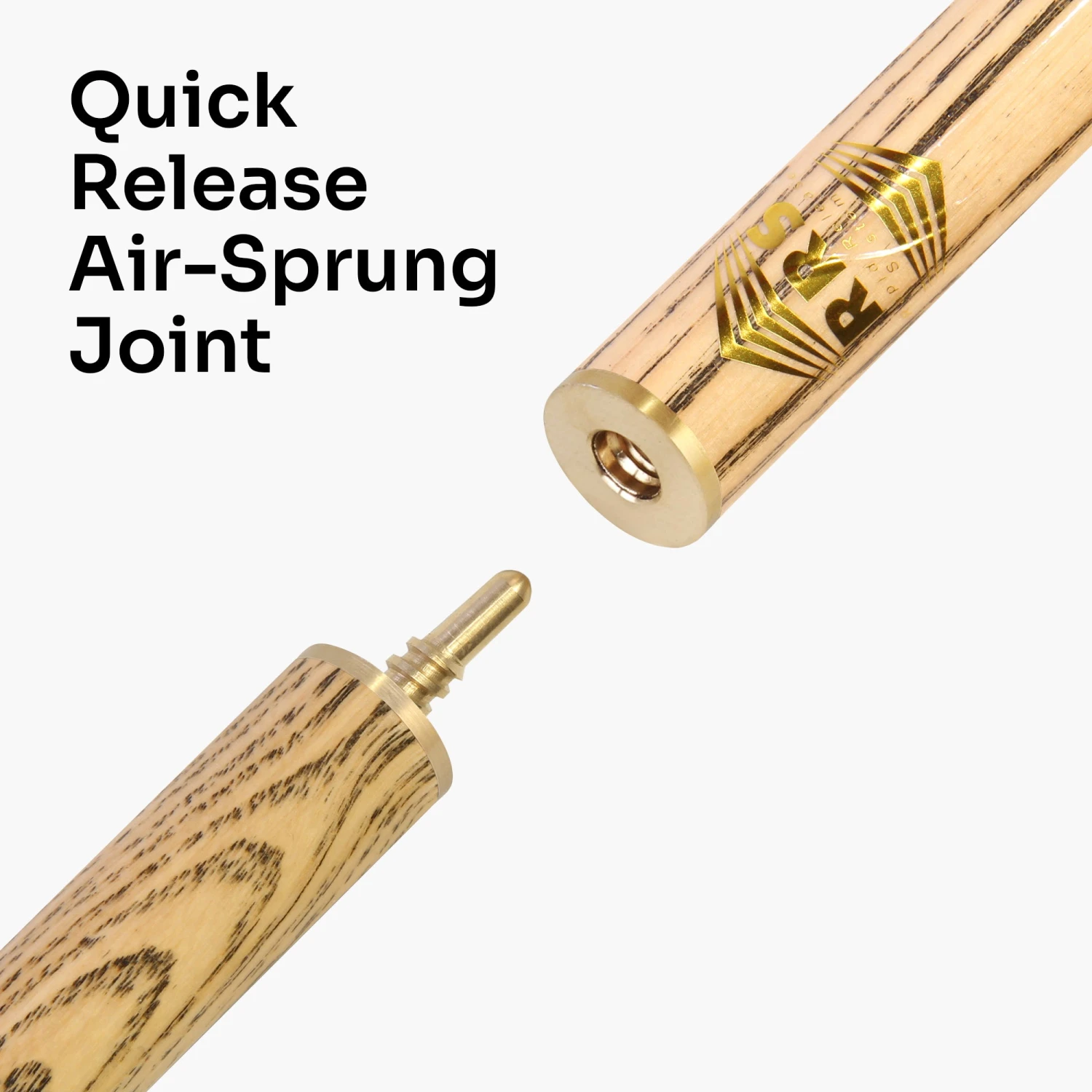 BCE BCE Blue Pinstripe 57 Inch 2 Piece Snooker Pool Cue And Case Set 9.5mm Tip 5 BCE BCE Blue Pinstripe 57 Inch 2 Piece Snooker Pool Cue And Case Set 9.5mm Tip - Image 3