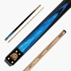 BCE BCE MARK SELBY Signature Heritage 57 Inch 2 Piece Snooker Pool Cue 9.5mm Tip -Billiards Shop Blue 1