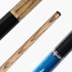 Jonny 8 Ball Jonny 8 Ball COMET 57 Inch 2 Piece Centre Joint Ash English Pool Cue With 8.5mm Tip -Billiards Shop Blue Comet 6