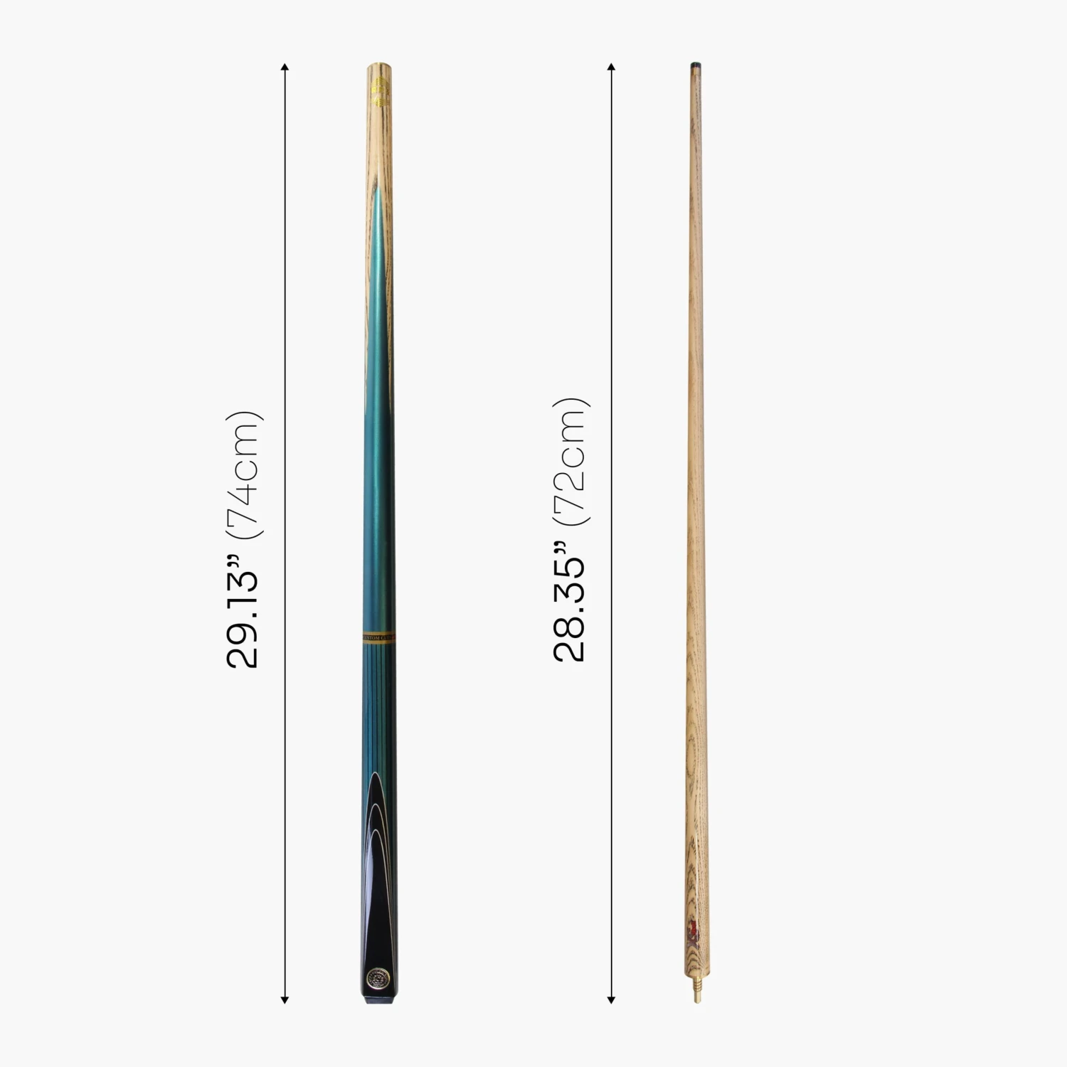 BCE Stylish BCE BLUE PINSTRIPE 2 Piece Ash Snooker Pool Cue - 9.5mm Tip 7 BCE Stylish BCE BLUE PINSTRIPE 2 Piece Ash Snooker Pool Cue - 9.5mm Tip - Image 5