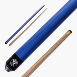 Jonny 8 Ball Jonny 8 Ball TRIAD 57 Inch 3 Piece Snooker Pool Cue 9.5mm Tip - Shorten To 39 Inch -Billiards Shop Blue Triad 1