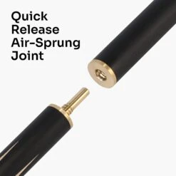 Baize Master Baize Master 3/4 CRUCIBLE Hand Spliced 57 Inch Ash Snooker Pool Cue With 9.5mm Tip + Mini Butt Extension -Billiards Shop Brown33Q