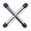 Cue & Case Chrome Cross Rest Head With Plastic Toes For Snooker & Pool -Billiards Shop CHROME CROSS REST HEAD FOR SNOOKER OR POOL WITH PLASTIC TOES