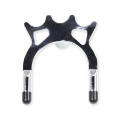 Cue & Case Chrome SPIDER Rest Head For Snooker Or Pool With Plastic Toes