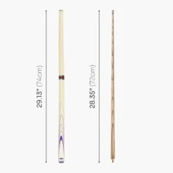 BCE BCE Stylish Cream & Purple 2-Piece Ash Snooker Pool Cue BSP-2 -Billiards Shop Cream and Purple 5 04a4163e 4603 4edf 8b85 e3914fb3e740