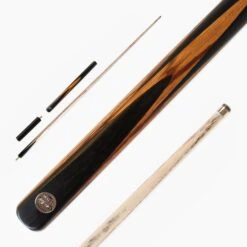 Baize Master BAIZE MASTER Limited Edition Gold Series 57 Inch ¾ Jointed Professional English Pool Cue 8.5mm With Hand-fitted Medium Pro Tip – Polished And Finished Locally In The UK! -Billiards Shop G13 1 311e4077 67af 4d99 b7c7 b3981a267083