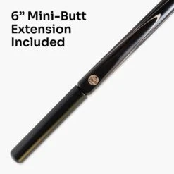 Baize Master BAIZE MASTER Limited Edition Gold Series 57 Inch ¾ Jointed Professional English Pool Cue 8.5mm With Hand-fitted Medium Pro Tip – Polished And Finished Locally In The UK! -Billiards Shop G44