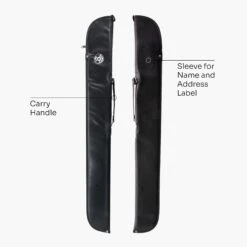 Jonny 8 Ball Jonny 8 Ball 4 Piece Hardwood Adjustable Snooker Pool Cue And SOFT CASE Set With 4 X 11mm Spare Tips -Billiards Shop Green8