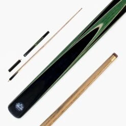 Baize Master Baize Master 3/4 CRUCIBLE Hand Spliced 57 Inch Ash Snooker Pool Cue With 9.5mm Tip + Mini Butt Extension -Billiards Shop Green 1 3Q f72a9732 ff07 4cf5 b1b1 049a718e9196