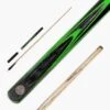 Baize Master G14 Baize Master GREEN EMPEROR 57 Inch 3/4 English 8 Ball Pool Cue With 8.5mm Tip -Billiards Shop Green EMP 1