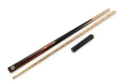 PRO147 PRO147 RED DEVIL 2pc Centre Joint Matching Ash Snooker Cue With Genuine Multi Spliced Butt, 9.5mm Leather Tip And Quick Release Mini Butt Extension -Billiards Shop IMG 12775 copy scaled 1