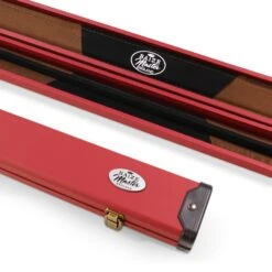 Baize Master Baize Master 2 Piece Deluxe Snooker Pool Cue Case With Plastic Ends - Coloured Interior 38 Baize Master Baize Master 2 Piece Deluxe Snooker Pool Cue Case With Plastic Ends - Coloured Interior -Billiards Shop IMG 13675copy2