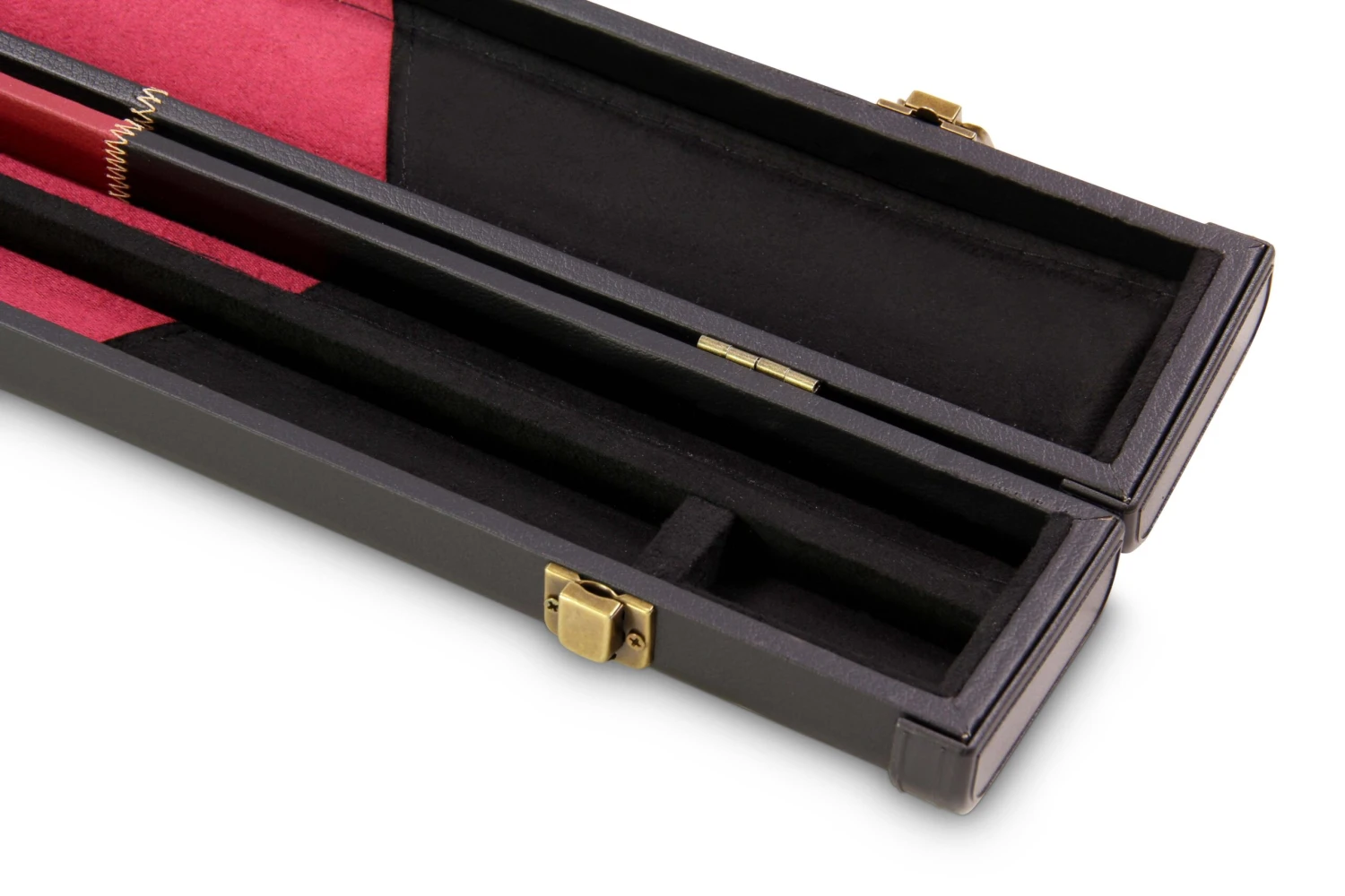 Cue & Case Deluxe 1 Piece 2 Slot CHEQUERED Cue Case With Plastic Ends And Chalk Compartment - Holds 2 Cues 16 Cue & Case Deluxe 1 Piece 2 Slot CHEQUERED Cue Case With Plastic Ends And Chalk Compartment - Holds 2 Cues - Image 14
