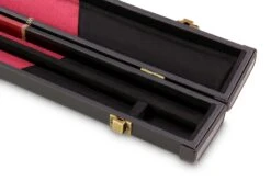 Cue & Case Deluxe 3/4 CHEQUERED Cue Case With Plastic Ends And Horizontal Chalk Compartment -Billiards Shop IMG 14718 copy fe8415cb ce43 4be9 8e0a 4903d3d57057