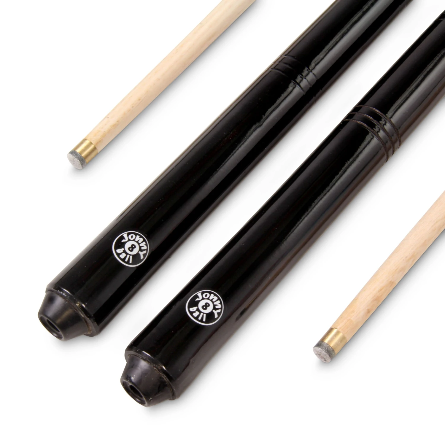 Jonny 8 Ball Jonny 8 Ball Pub Style 2 Piece Snooker Pool Cue Set 9.5mm Tip - 57 Inch And 48 Inch Cues 3 Jonny 8 Ball Jonny 8 Ball Pub Style 2 Piece Snooker Pool Cue Set 9.5mm Tip - 57 Inch And 48 Inch Cues