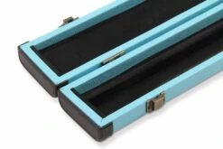 Jonny 8 Ball Jonny 8 Ball SKY BLUE Deluxe 2pc Snooker Cue Case With Tough Plastic Ends -Billiards Shop IMG 1643