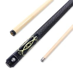 Jonny 8 Ball Jonny 8 Ball Geometric 57 Inch 2 Piece Snooker Pool Cue 10mm Tip -Billiards Shop IMG 16788copy