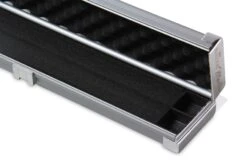 Baize Master Baize Master GREY 3/4 PRO LINE Aluminium Metal Ends Snooker Pool Cue Case - Holds 1 Cue -Billiards Shop IMG 17294 copy scaled 1