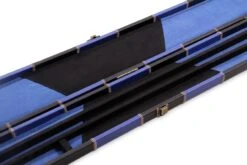 Cue & Case Deluxe 2 Piece 3 SLOT CHEQUERED Snooker Pool Cue Case With Plastic Ends -Billiards Shop IMG 17662 copy scaled 1