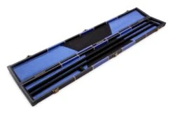 Cue & Case Deluxe 2 Piece 3 SLOT CHEQUERED Snooker Pool Cue Case With Plastic Ends -Billiards Shop IMG 17702 copy scaled 1
