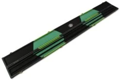 Baize Master Baize Master 1 Piece ARROW Snooker Pool Cue Case With Plastic Ends - Holds 3 Cues -Billiards Shop IMG 18233copy