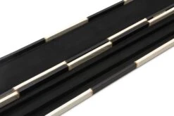 Cue & Case Deluxe 1 Piece WIDE CHEQUERED Snooker Pool Cue Case With Plastic Ends - Holds 3 Cues -Billiards Shop IMG 18381copy
