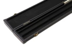 Cue & Case Deluxe 1 Piece WIDE CHEQUERED Snooker Pool Cue Case With Plastic Ends - Holds 3 Cues -Billiards Shop IMG 18382copy