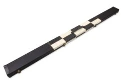 Cue & Case Deluxe 1 Piece WIDE CHEQUERED Snooker Pool Cue Case With Plastic Ends - Holds 3 Cues -Billiards Shop IMG 18418copy