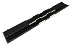 Cue & Case Deluxe 1 Piece WIDE CHEQUERED Snooker Pool Cue Case With Plastic Ends - Holds 3 Cues -Billiards Shop IMG 18420copy