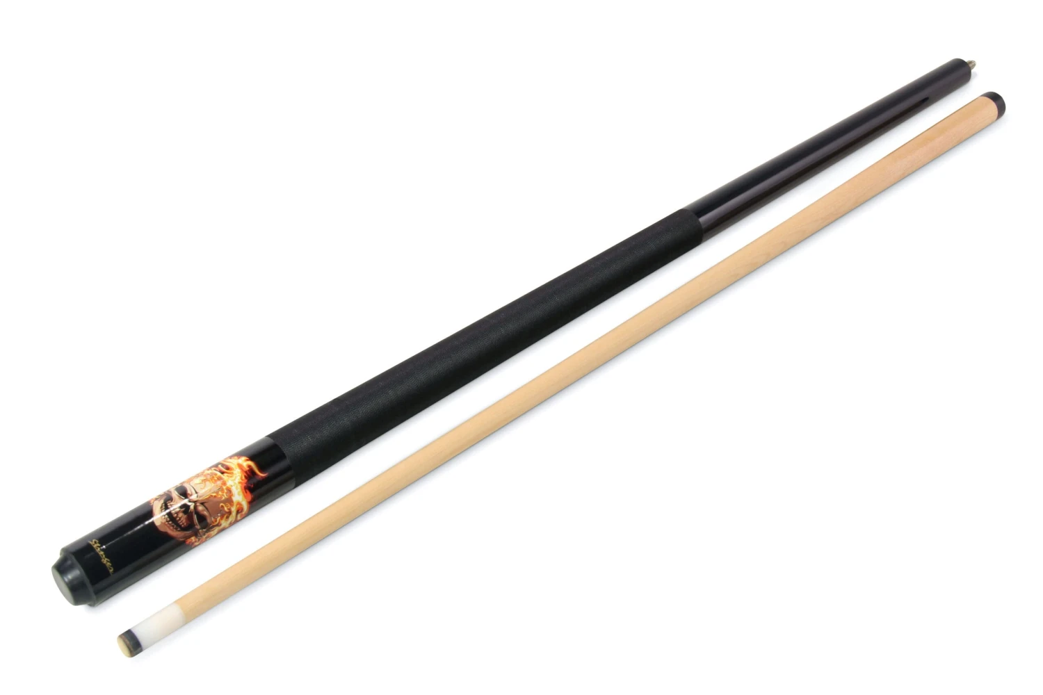 Buffalo Buffalo STINGER SKULL 57 Inch 2 Piece American Pool Cue With 12mm Tip 4 Buffalo Buffalo STINGER SKULL 57 Inch 2 Piece American Pool Cue With 12mm Tip - Image 2