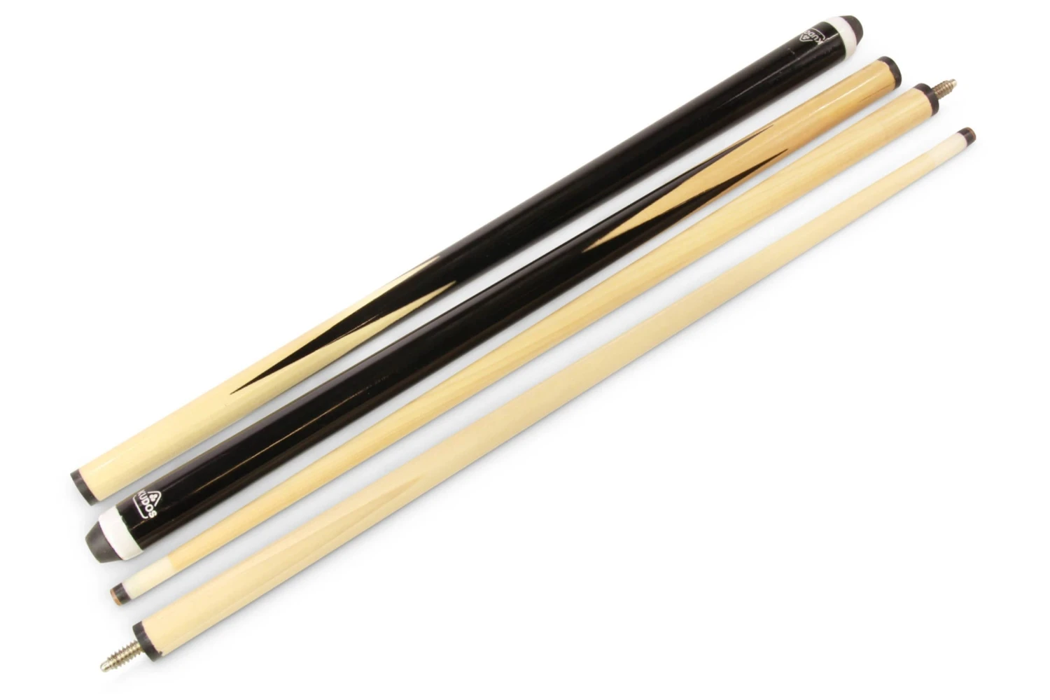 Kudos Kudos PAIR 36 Inch BLACK BUTT Hardwood Economy 2pc Junior Kids Snooker Pool Cue With 4 X 11mm Screw Tip 5 Kudos Kudos PAIR 36 Inch BLACK BUTT Hardwood Economy 2pc Junior Kids Snooker Pool Cue With 4 X 11mm Screw Tip - Image 3