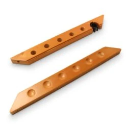 Cue & Case Solid Oak STRAIGHT 5 + 1 6 Way Wall Mounted Cue Rack