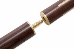 Baize Master Baize Master ELITE Red Veneer Double Jointed 3pc Snooker Pool Cue With Extension Joint - 9.5mm Tip -Billiards Shop IMG 6214 82225c71 1471 4271 b1f0 141664021a14