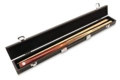 PRO147 PRO147 JUNIOR CHAMPION 42 Inch Traditional 2pc Kids Pool Snooker Cue Matching Ash Grain 9.5mm Tip With 42 Inch BLACK HARD Case - SE13 -Billiards Shop IMG 9161 scaled 1