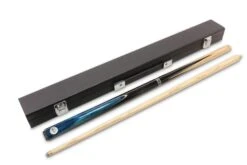 Baize Master Baize Master Silver Series 42 Inch CONQUEST Junior Kids Short Snooker Pool 2pc Ash Cue Set With MEDIUM BLACK HARD CASE - 9.5mm -Billiards Shop IMG 9230 scaled 1