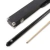 Jonny 8 Ball Jonny 8 Ball BLACK JET PRO PRECISION 57 Inch 8mm Tip English Pool Cue With Matching Ash Grain And Jonny 8 Ball BLACK REINFORCED Hard Case -Billiards Shop IMG 9334