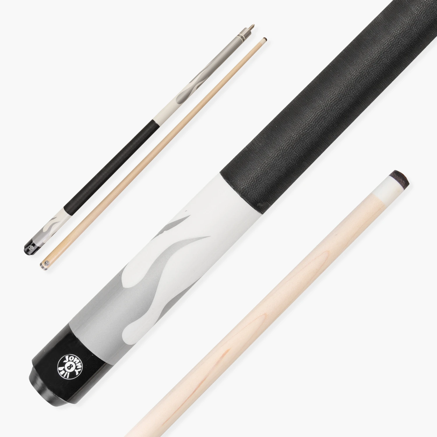 Jonny 8 Ball Jonny 8 Ball FLAME 58 Inch 2 Piece Snooker Pool Cue With Maple Shaft 11mm Tip 17 Jonny 8 Ball Jonny 8 Ball FLAME 58 Inch 2 Piece Snooker Pool Cue With Maple Shaft 11mm Tip - Image 15