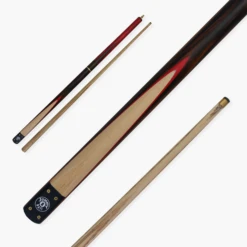 Jonny 8 Ball Jonny 8 Ball HAWK 3 Section Rapid Shorten English Pool Cue – 8mm Tip - 55 & 57" Length -Billiards Shop J8B HAWK 1 R