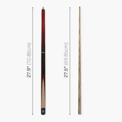 Jonny 8 Ball Jonny 8 Ball HAWK 3 Section Rapid Shorten English Pool Cue – 8mm Tip - 55 & 57" Length -Billiards Shop J8B HAWK 5 R