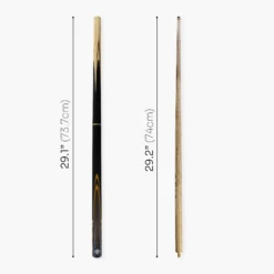 Jonny 8 Ball Jonny 8 Ball 57 Inch 3 Piece Length Adjustable Snooker Pool Cue 9mm Tip - Shorten To 44" -Billiards Shop J8B YELLOW POWERLINE 5
